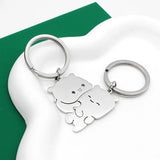 Porte clef nounours pour deux