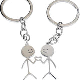 Porte Clé Petit Personnage Duo