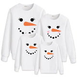 pull bonhomme de neige carotte
