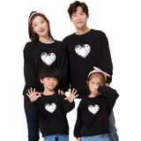 Pull Coeur Adulte Enfant