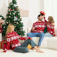 Pull Noel Famille Pas Cher