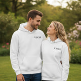 pull chiffre romain couple