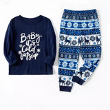 Pyjama Noel Bleu Enfant