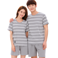 Pyjama Couple Gris