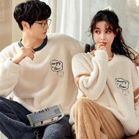 pyjama homme hiver chaud flanelle