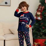 Pyjama Noel Garçon Bleu Marine