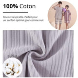 Pyjama Gaufré Homme Femme