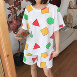 Pyjama Géométrique Femme 