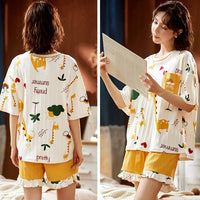 pyjama girafe femme