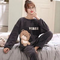 Pyjama Femme Chaud