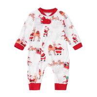 pyjama noel bebe blanc rouge