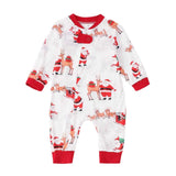 pyjama noel bebe blanc rouge