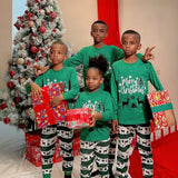 Pyjama Noel Vert Enfant