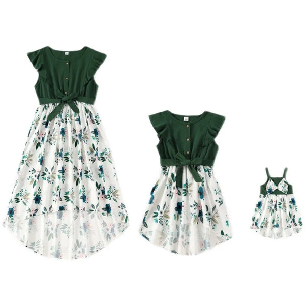 Robe Mère Bébé Fille Assortie