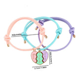 Set de 3 Bracelets Coeur Best Friends