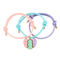 Set de 3 Bracelets Coeur Best Friends
