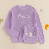 Sweat brodé mama