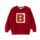 Sweat Enfant Rouge Lettre