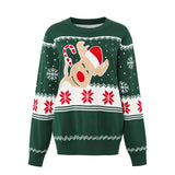 pull de noel rodolphe