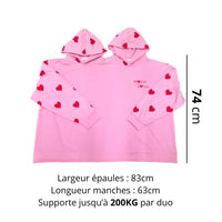Sweat Siamois pour Deux Personnes