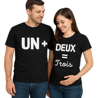 T-shirt Annonce Grossesse Duo