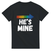 t shirt he's mine