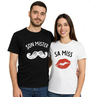 t-shirt sa miss son mister