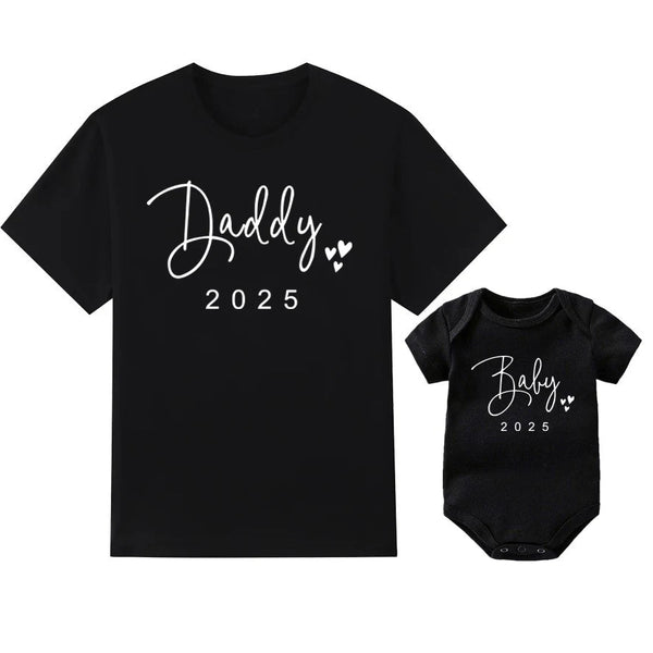 T-Shirt Papa Bébé Assorti
