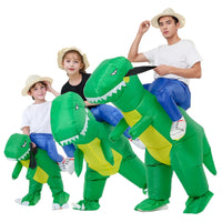 Déguisement Dinosaure Gonflable Vert