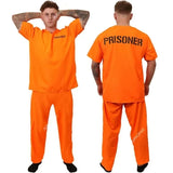 déguisement prisonnier orange adulte