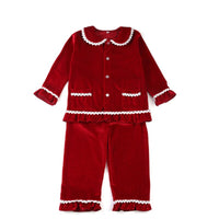 pyjama noel fille velours
