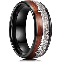 Bague Couple Bois