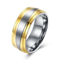 anneau or et argent