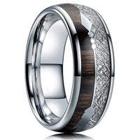 Bague Couple Bois