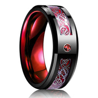 Bague Tungstène Homme Femme