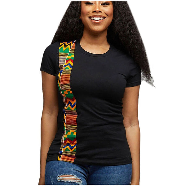 t-shirt africain femme