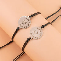 Paire Bracelet Live by the Sun Love by the Moon