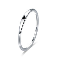 bague très fine argent