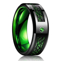 Bague Tungstène Homme Femme