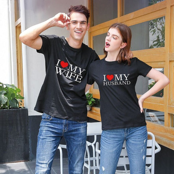 T-Shirt I Love My Wife / Husband