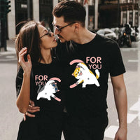 t shirt super mignon couple