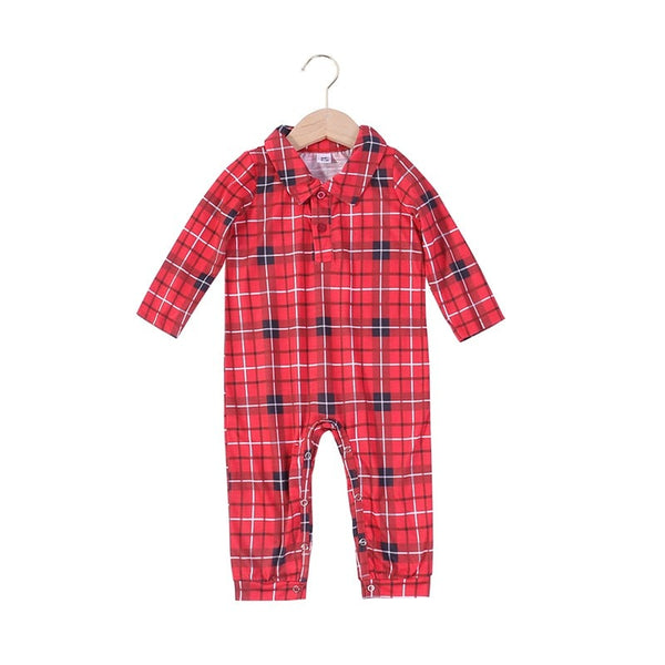 pyjama bébé carreaux noel