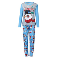 Pyjama Snowman Bleu
