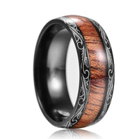Bague Couple Bois