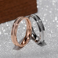 Duo Bague Fiançailles
