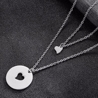 Collier Maman-Filles Coeur Séparé