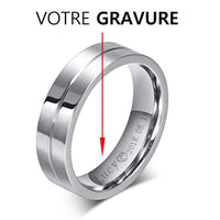 bague personnalisable homme