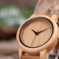 cadran montre bois