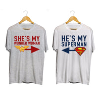 t-shirt super héros