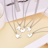 Collier avec 5 Cœurs Personnalisé